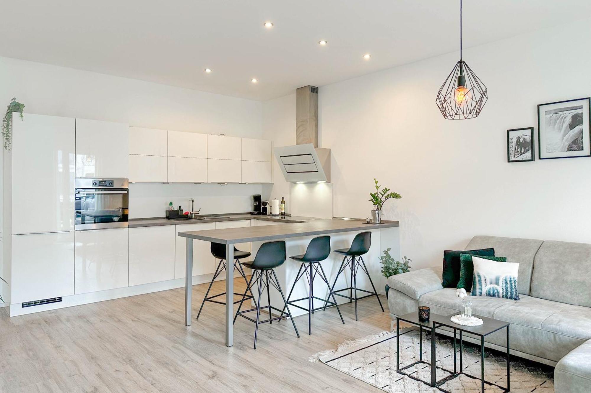 Modernes Trierer Cityloft Mit Grossem Balkon Eksteriør bilde