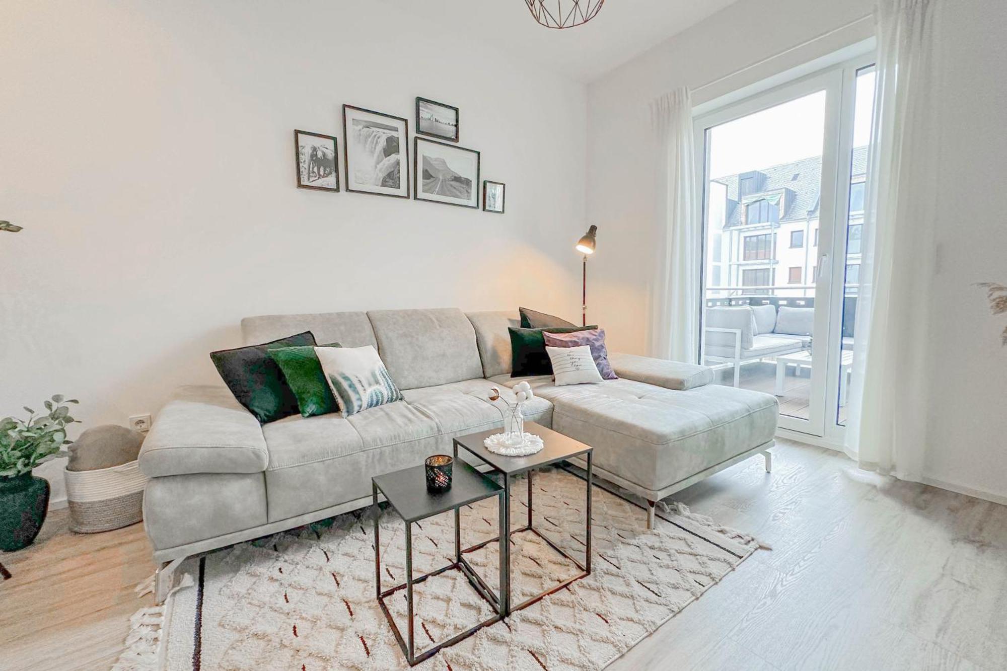 Modernes Trierer Cityloft Mit Grossem Balkon Eksteriør bilde