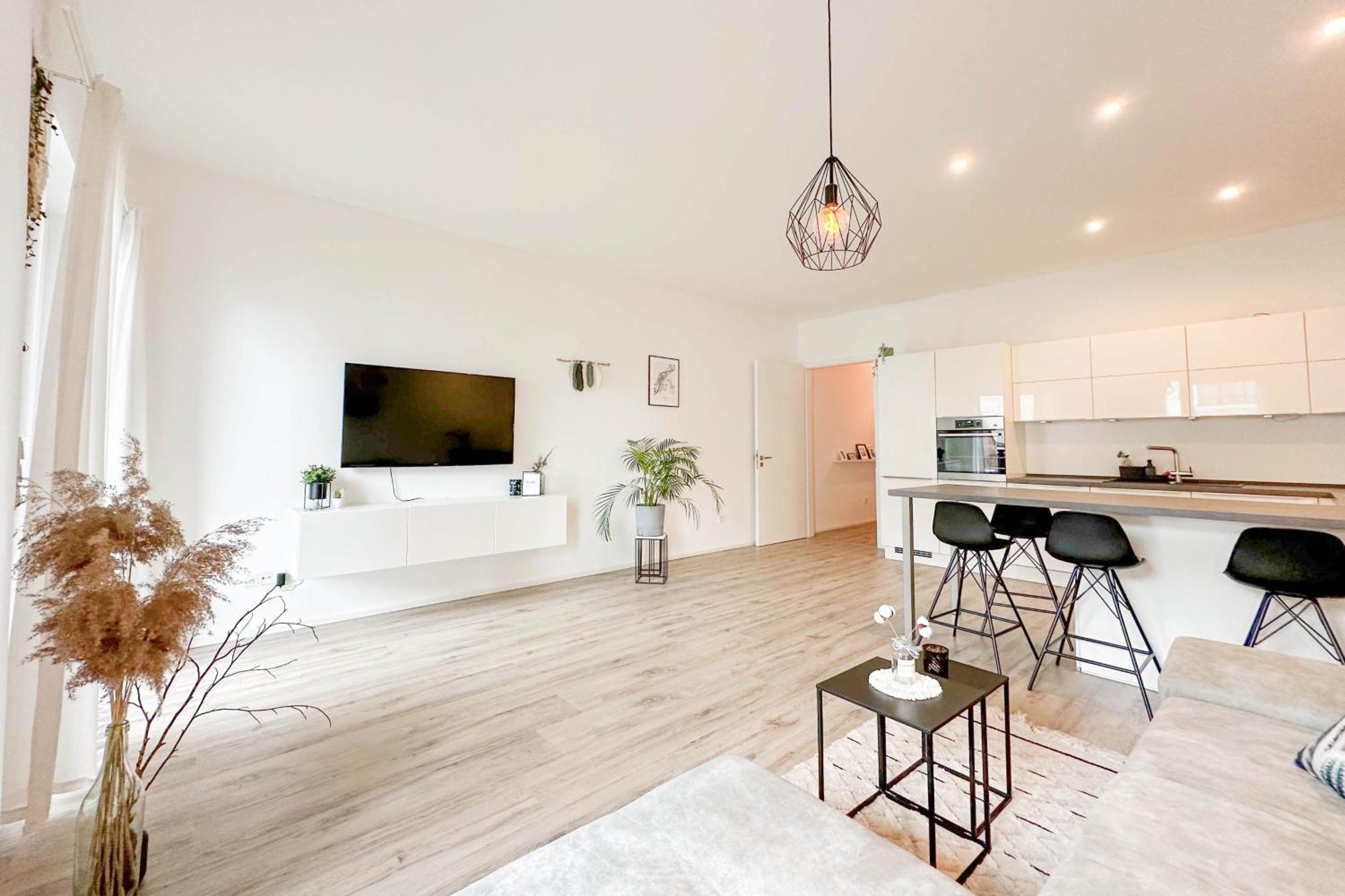 Modernes Trierer Cityloft Mit Grossem Balkon Eksteriør bilde