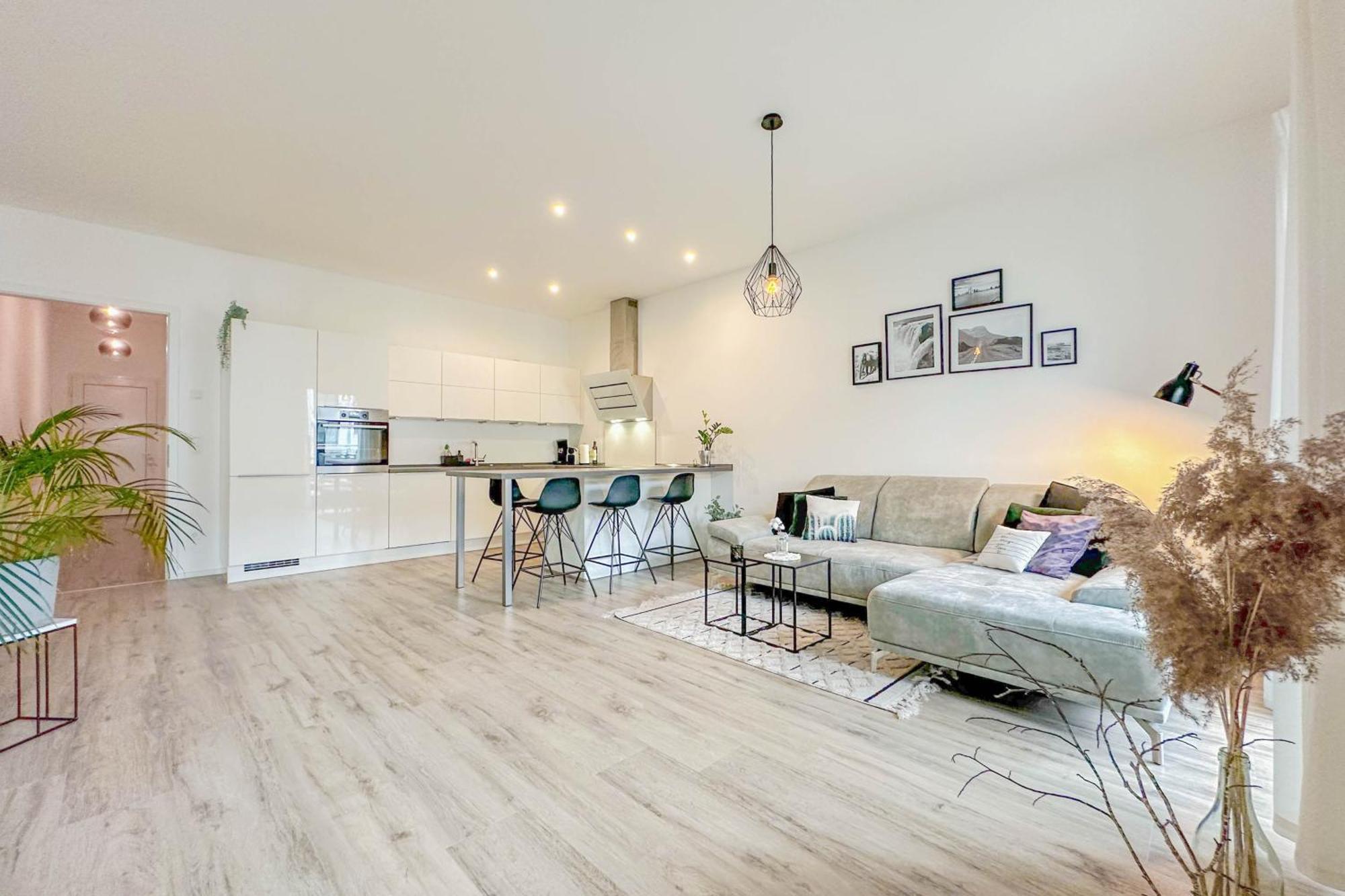 Modernes Trierer Cityloft Mit Grossem Balkon Eksteriør bilde